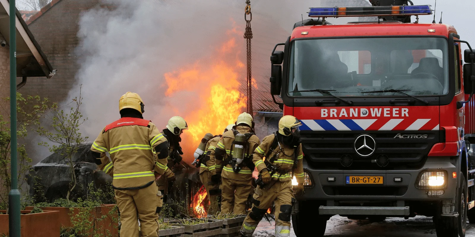 Brandweer en defensie