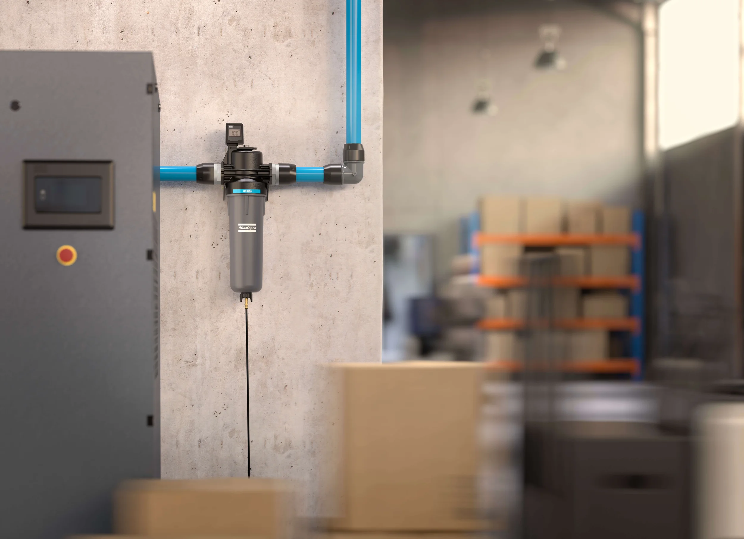 Next generation compressed air filters with inPASS