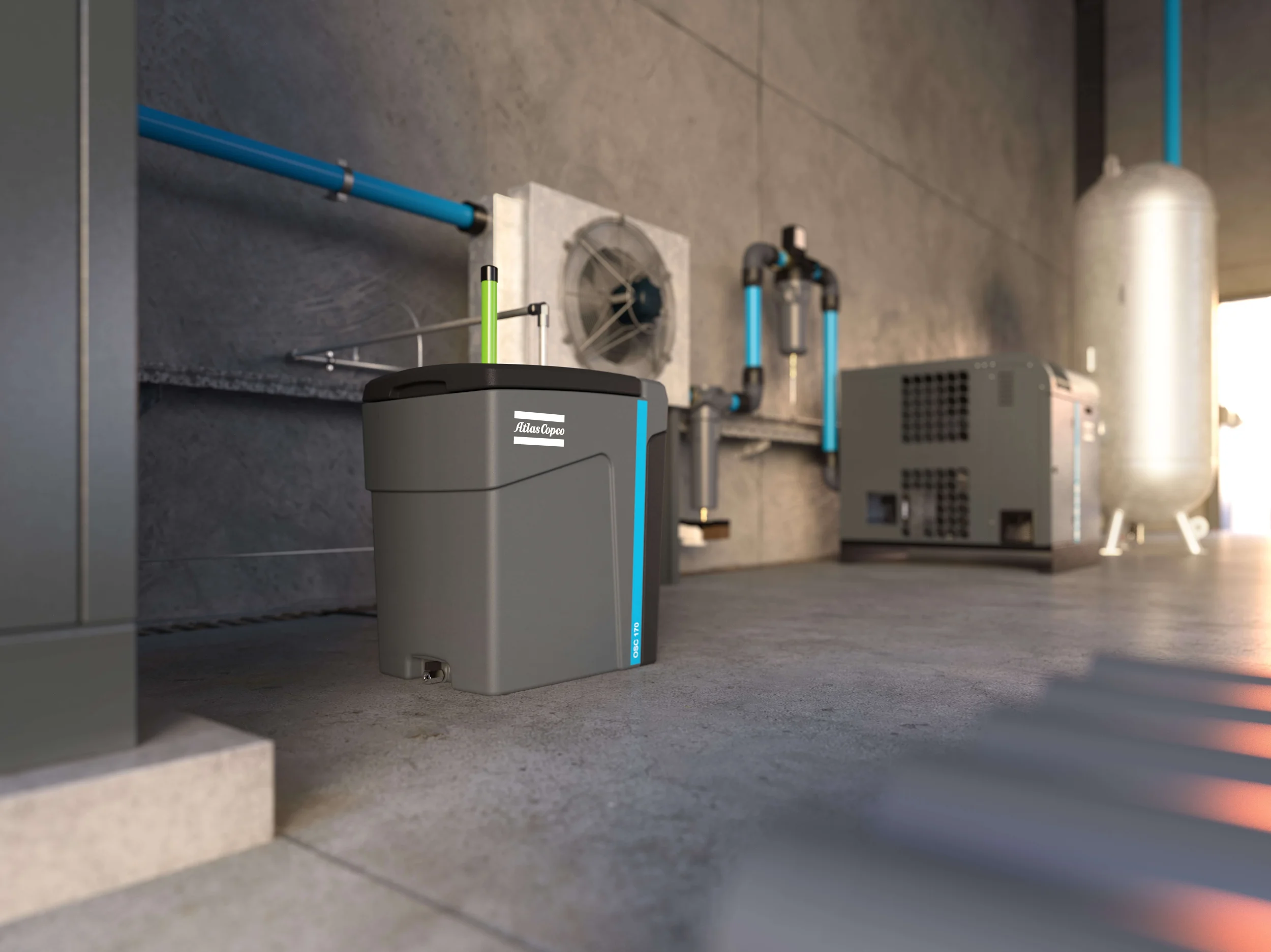 OSC Condensate Management System osc olie-water afscheider