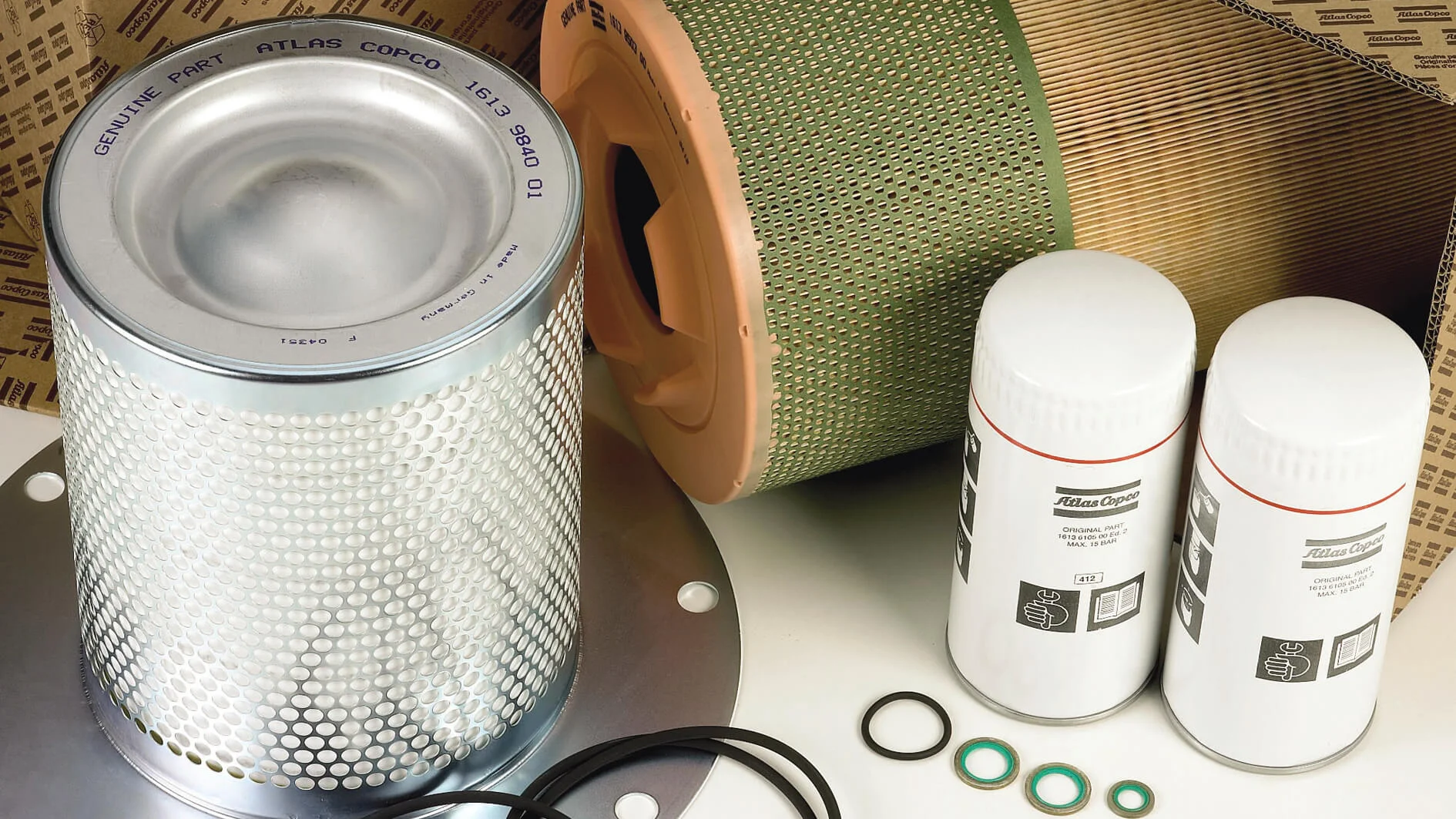 Filter and oil separator maintenance kit Luchtfilter compressor Luchtfilters Oliefilter Separator