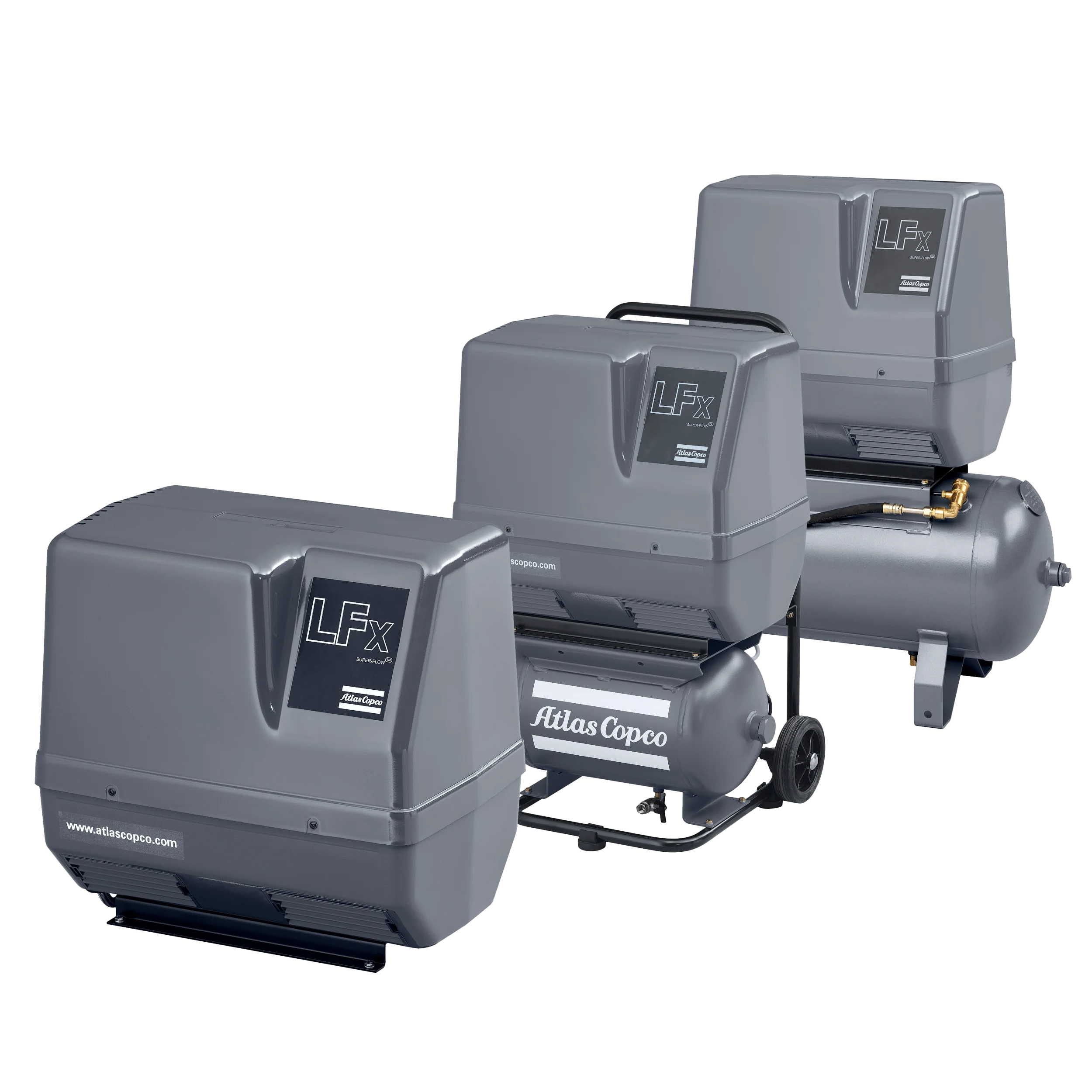 LFx olievrije compressor TM en Trolley en Powerbox