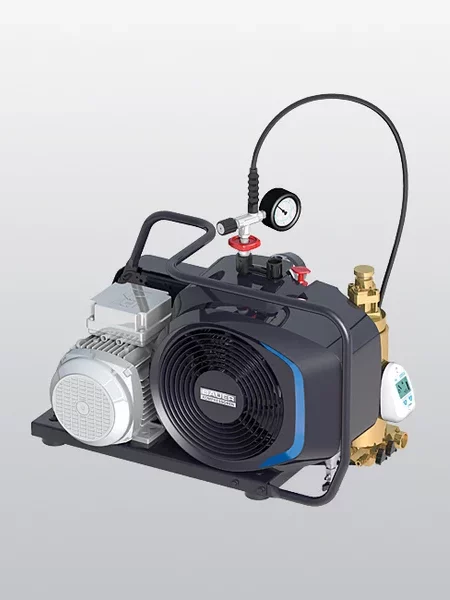 Bauer Junior breathing air compressor with electric motor