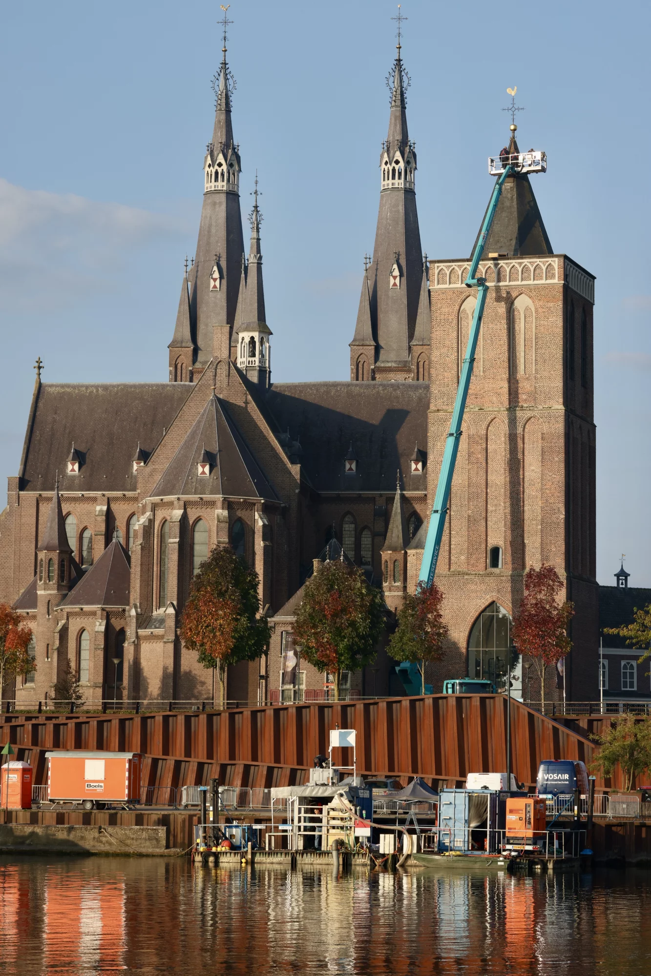 Vosair op bijzondere locatie