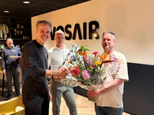 medewerker Bas is 12,5 jaar in dienst bij Vosair