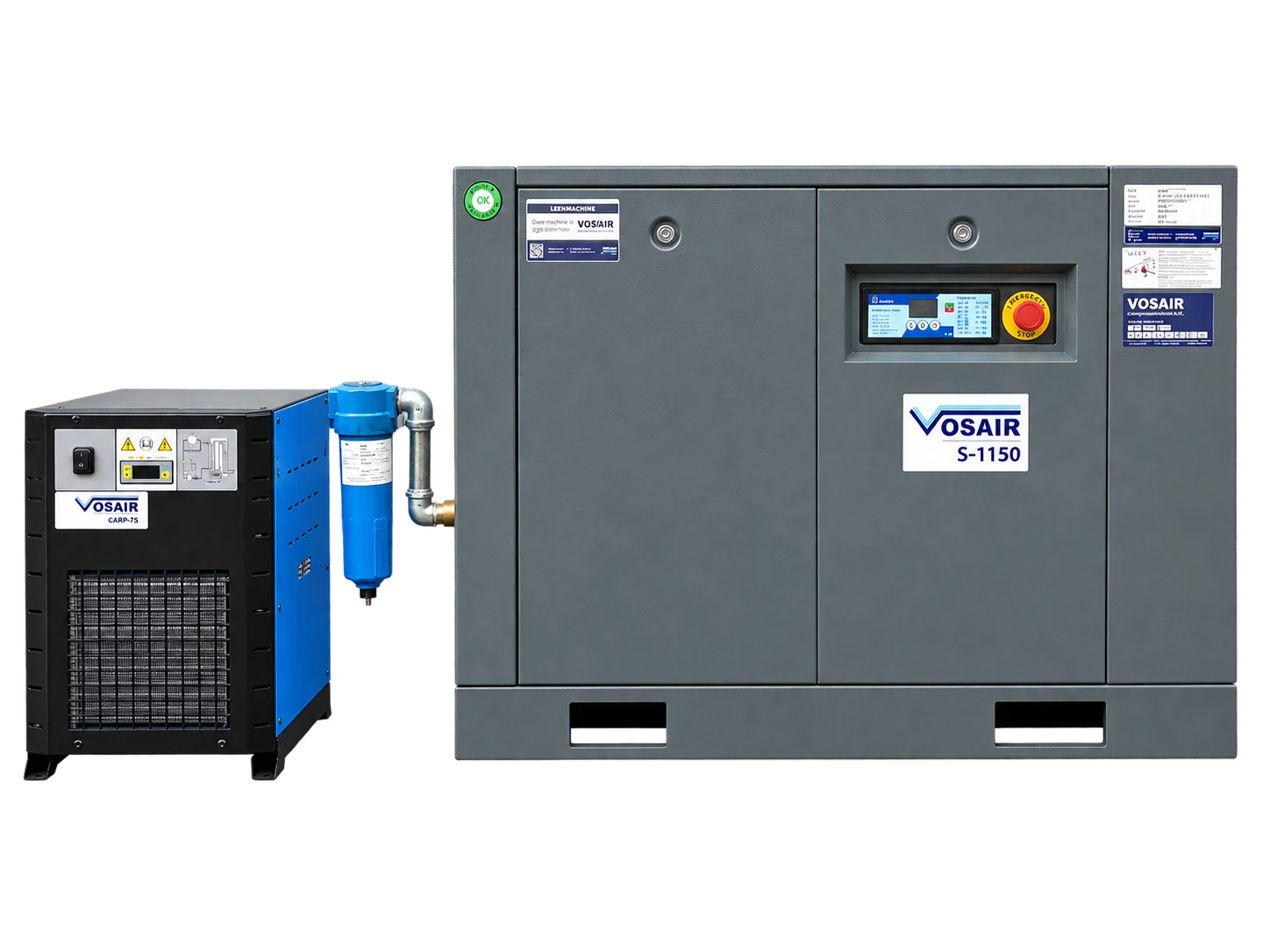 Hertz S-1150 Inclusief persluchtfilter en droger.