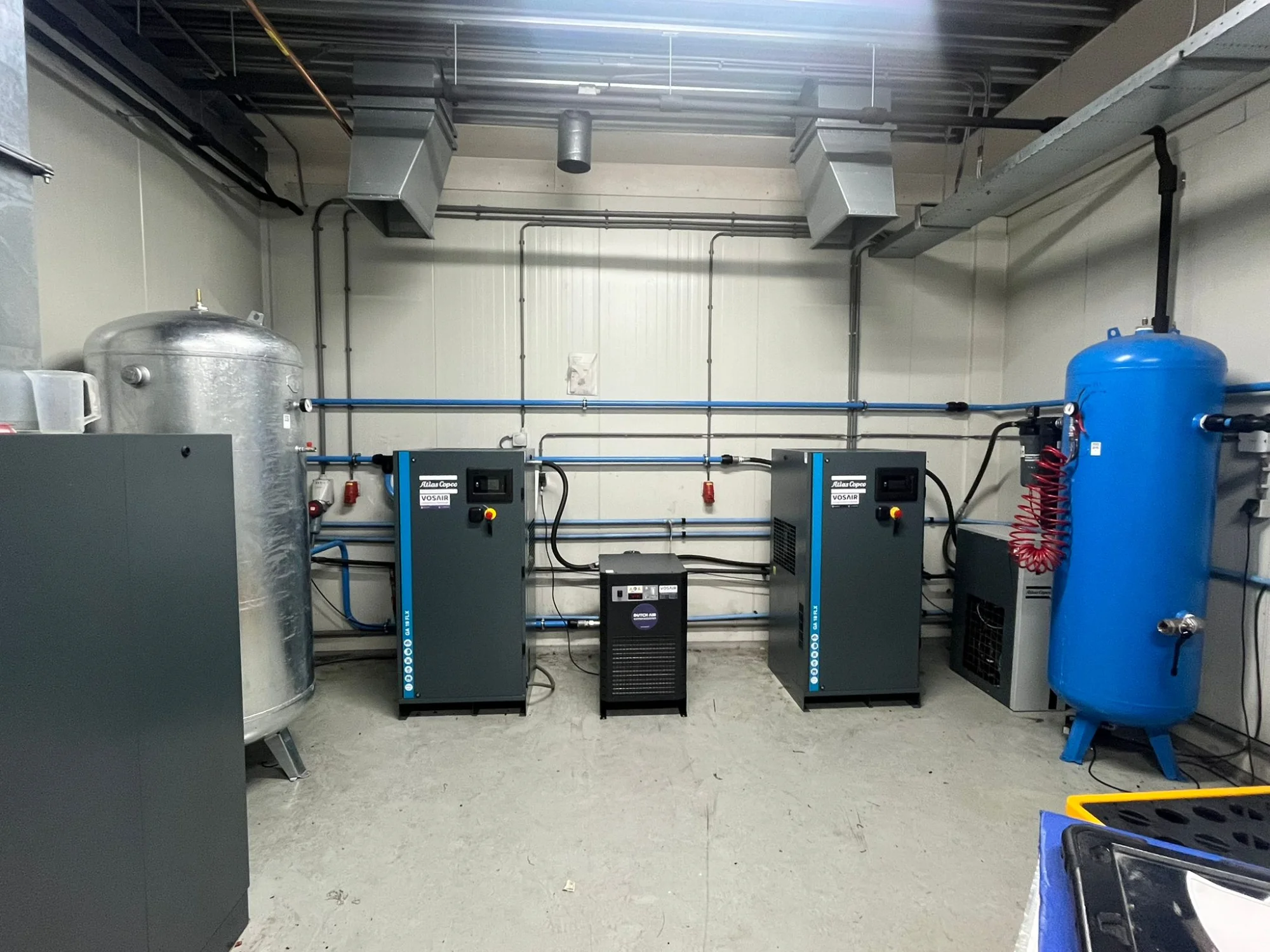 DelaRange in Zeewolde: twee Atlas Copco GA 18 FLX voor energiezuinige en bedrijfszekere perslucht